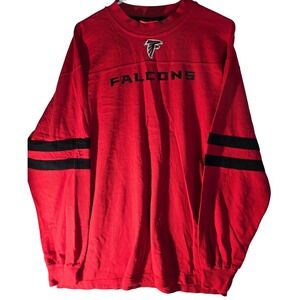 NFL Atlanta Falcons Red Long Sleeve Shirt VF Imagewear Mens XL Football Tee